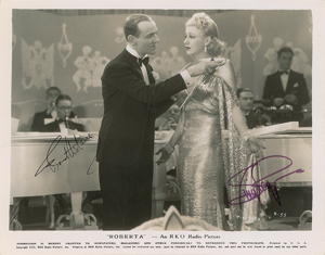 Lot #922 Fred Astaire and Ginger Rogers