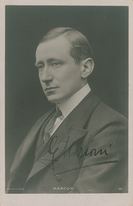 Lot #185 Guglielmo Marconi - Image 1