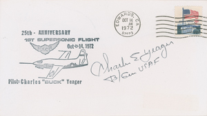 Lot #408 Chuck Yeager - Image 1