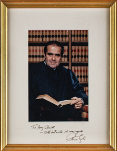 Lot #289 Antonin Scalia - Image 1