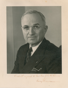 Lot #143 Harry S. Truman - Image 1