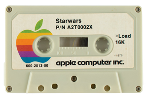 Lot #6018  Apple-Produced 1978 Star Wars Game Cassette - Image 2