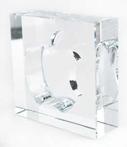 Lot #6023  Apple 20th Anniversary Award - Image 1