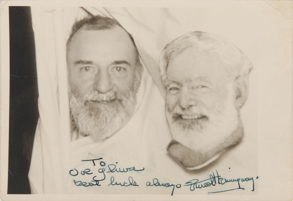 Lot #507 Ernest Hemingway