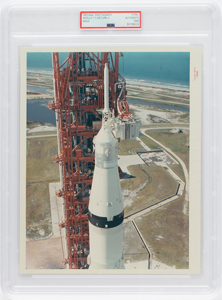 Lot #365  Apollo 11 Original 'Type 1' Photograph