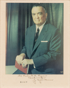 Lot #239 J. Edgar Hoover - Image 1