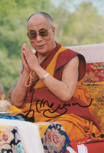 Lot #210  Dalai Lama