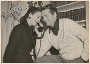 Lot #774 Vivien Leigh and Laurence Olivier