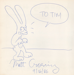 Lot #492 Matt Groening