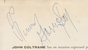 Lot #565 John Coltrane - Image 5