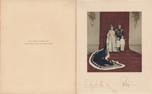 Lot #283  Queen Elizabeth II and Prince Philip - Image 2
