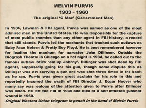 Lot #279 Melvin Purvis - Image 4