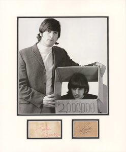Lot #579  Beatles: Lennon and Starr