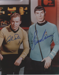 Lot #807  Star Trek: Shatner and Nimoy