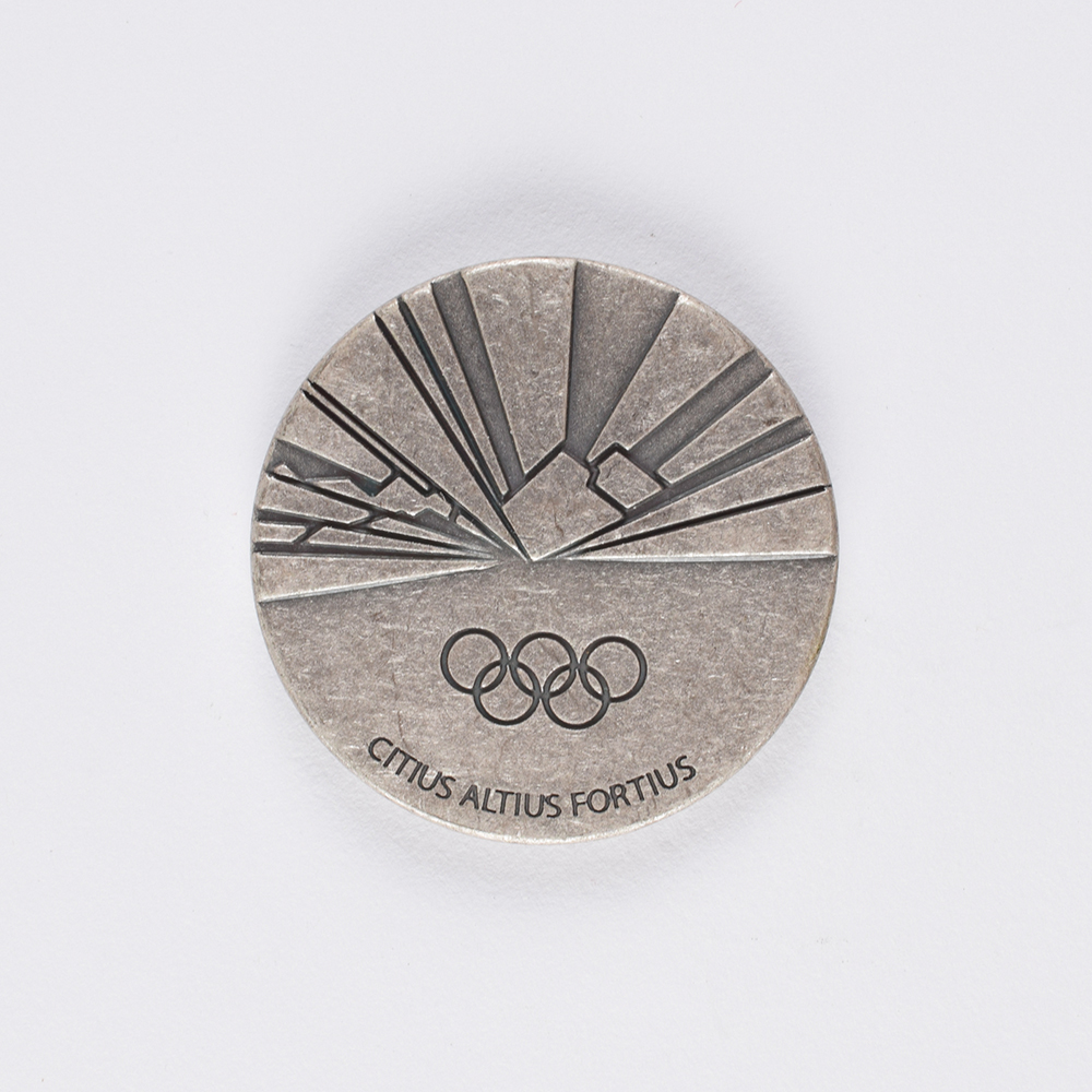 Lot #7170  Torino 2006 Winter Olympics Pewter Participation Medal