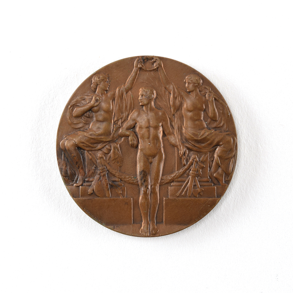 Lot #7017  Stockholm 1912 Olympics Bronze Winner's Medal