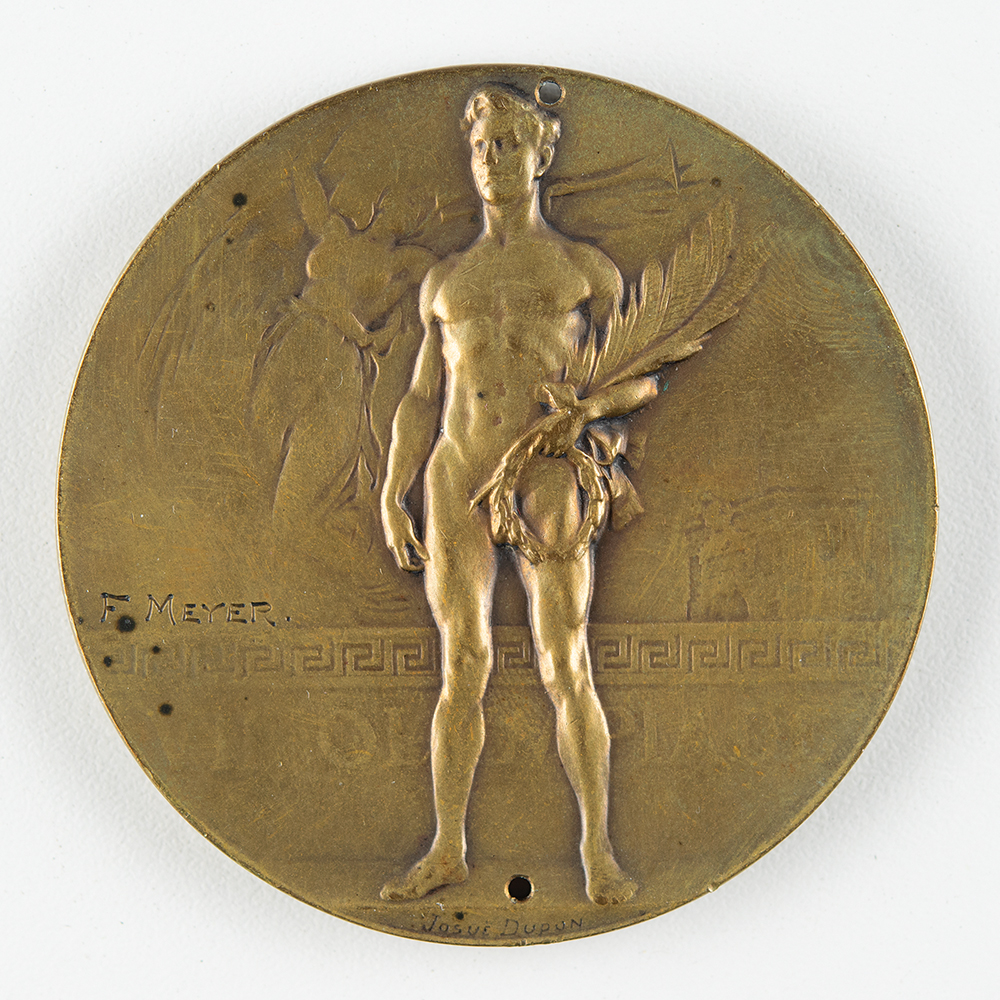 Lot #7021  Antwerp 1920 Olympics Bronze Winner's Medal