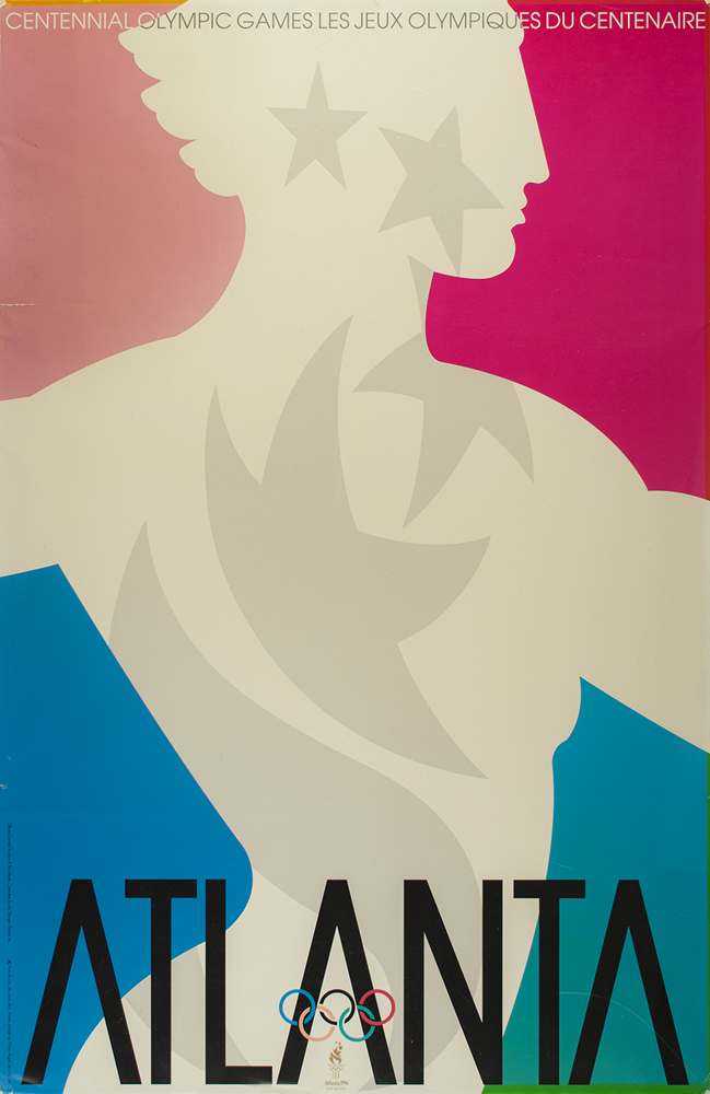 Lot #7153  Atlanta 1996 Summer Olympics Poster