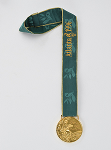 Lot #7147  Presentation version of 1996 Atlanta Gold Winner’s Medal - Image 3