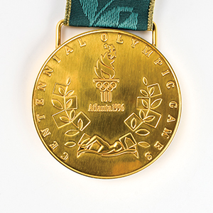 Lot #3127  Presentation version of 1996 Atlanta Gold Winner’s Medal - Image 6