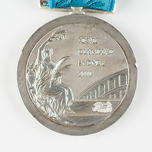 Lot #7162  Sydney 2000 Summer Olympics Silver Winner's Medal