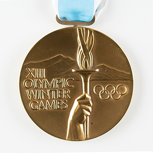 Lot #7103  Lake Placid 1980 Winter Olympics Bronze Winner's Medal