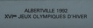 Lot #7137  Albertville 1992 Winter Olympics Lalique Paperweight - Image 4