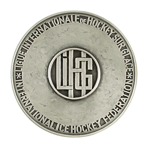 Lot #7083  Grenoble 1968 Hockey World Championships Silver Winner's Medal - Image 2