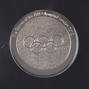 Lot #7179  London 2012 Summer Olympics Cupronickel Participation Medal - Image 4