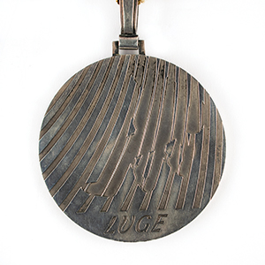 Lot #7086  Grenoble 1968 Winter Olympics Silver Winner’s Medal - Image 2