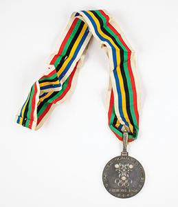 Lot #7086  Grenoble 1968 Winter Olympics Silver Winner’s Medal - Image 4