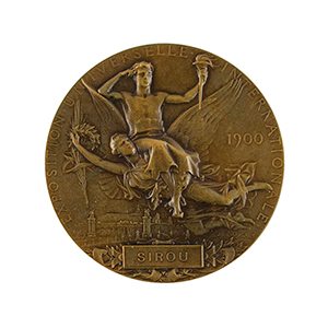 Lot #7008  Paris 1900 Exposition Universelle Non-Athletic Award Medal - Image 2