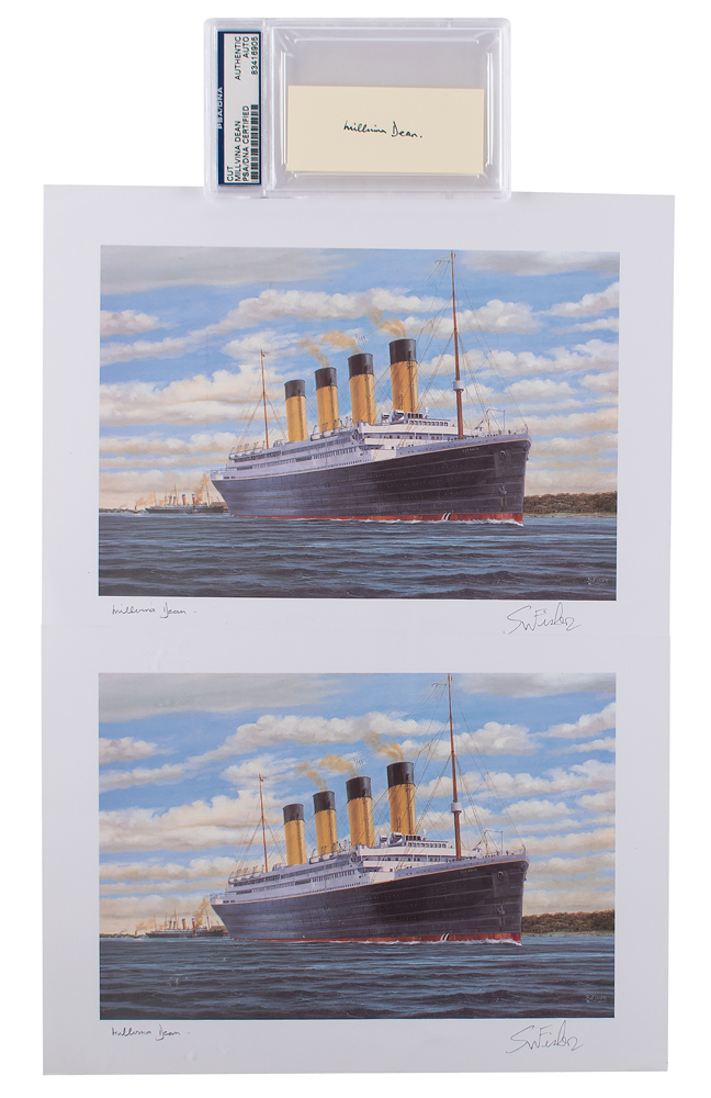 Lot #231  Titanic: Millvina Dean