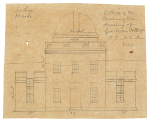 Lot #60 James Curley and Georgetown Observatory - Image 3