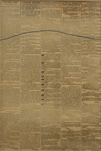 Lot #164  Civil War: Confederate Lynchburg Virginian Newspaper - Image 3