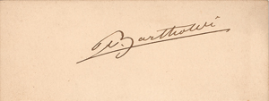 Lot #227 Frederic Auguste Bartholdi