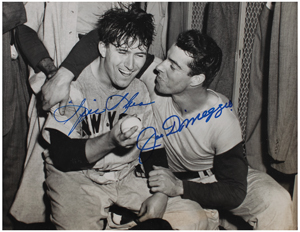 Lot #491 Joe DiMaggio and Spec Shea - Image 1