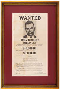 Lot #34 John Dillinger