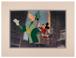 Lot #612 Mickey Mouse and Horace Horsecollar production cels from The Prince and the Pauper - Image 2