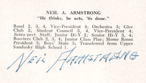 Lot #194 Neil Armstrong - Image 2