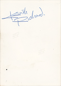 Lot #374  Rolling Stones: Richards, Keith - Image 1
