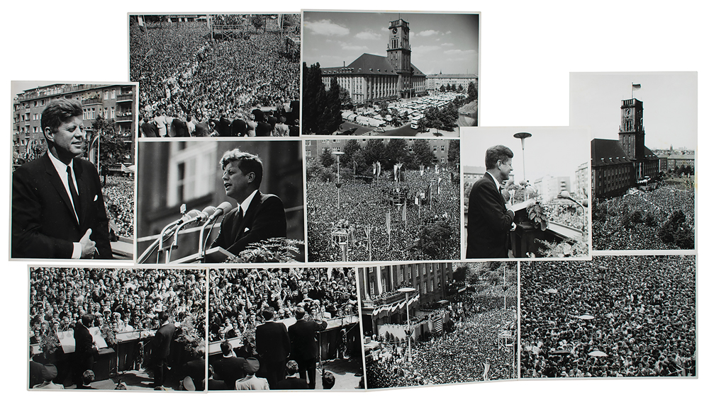Lot #8198 John F. Kennedy in Berlin Group of (20) Original Photographs