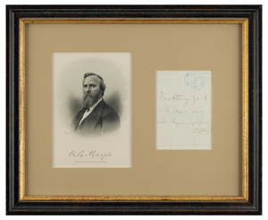 Lot #8094 Rutherford B. Hayes