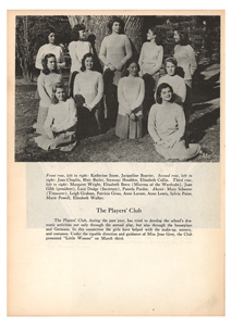 Lot #8204 Jacqueline Kennedy 1945 Miss Porter's School Yearbook - Image 3