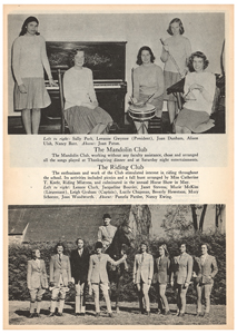 Lot #8204 Jacqueline Kennedy 1945 Miss Porter's School Yearbook - Image 4