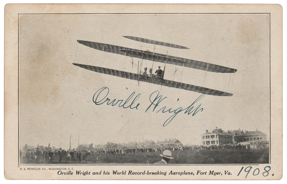 Lot #317 Orville Wright