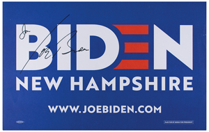 Lot #64 Joe Biden