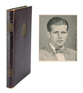 Lot #254 Joe Kennedy, Jr. 1941-1942 Harvard Law Yearbook