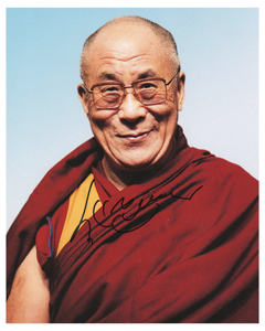 Lot #221  Dalai Lama