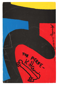 Lot #368 Keith Haring and Andy Warhol